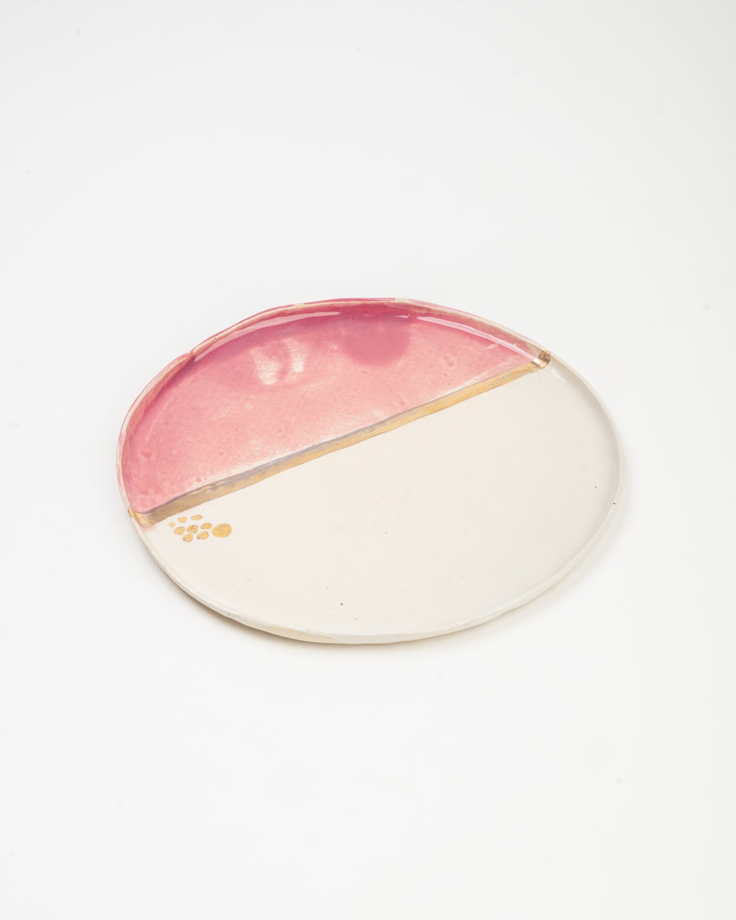 Half Dip- Round Plate